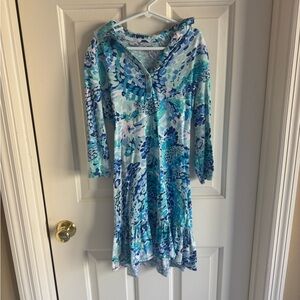 Lilly Pulitzer Blue and White Dress